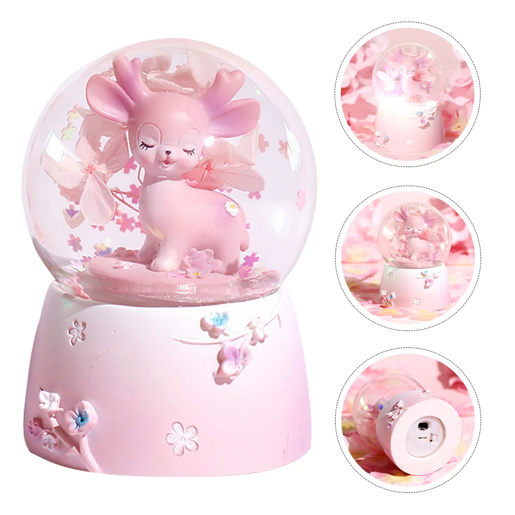 

1pc Girly Resin Crafts Adornment Lamp Decor Home Decor
