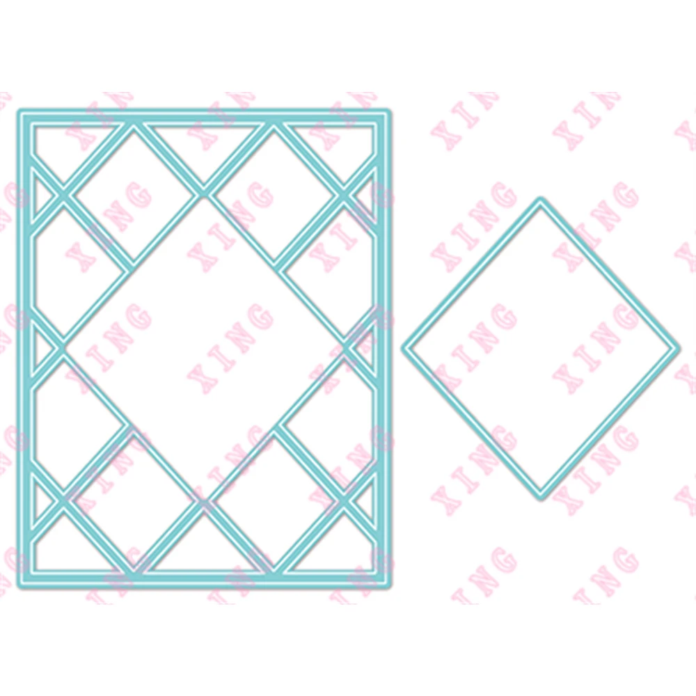 

2022 Diamonds A2 Coverplate Metal Cutting Dies Scrapbook Deco Embossing Craft Molds Diy Greeting Card Handmade Reusable Template