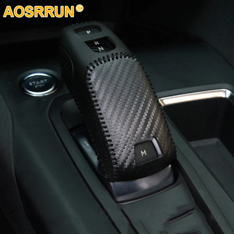 Для Peugeot 208 2008 2019 2020 2021 автомобильные аксессуары кожаный чехол для автоматической