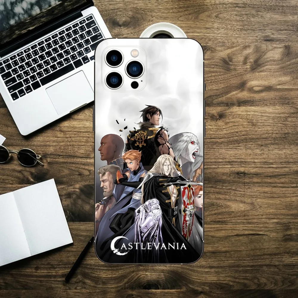 Фото Чехол для телефона Castlevania Game для iPhone 15,14,13,12,11,XS,XR,X,8,7,Pro,Max,Plus,mini, силиконовый черный чехол №3