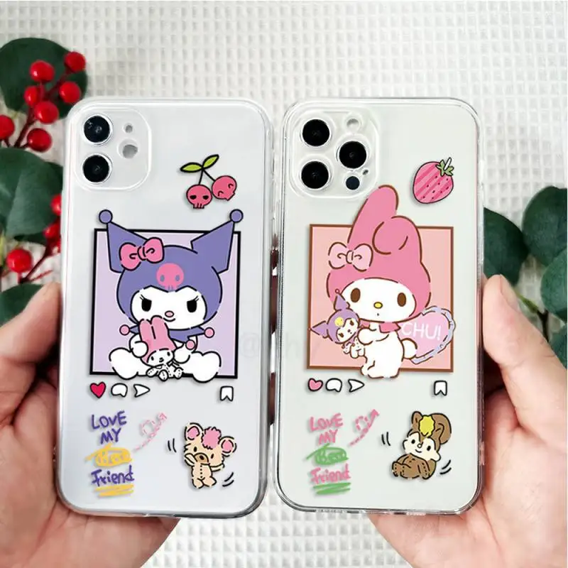 Bandai симпатичная Мелодия для Redmi 9A 7A Note 10 9 8 11 Pro 7 10t 9s 8t прозрачный чехол |