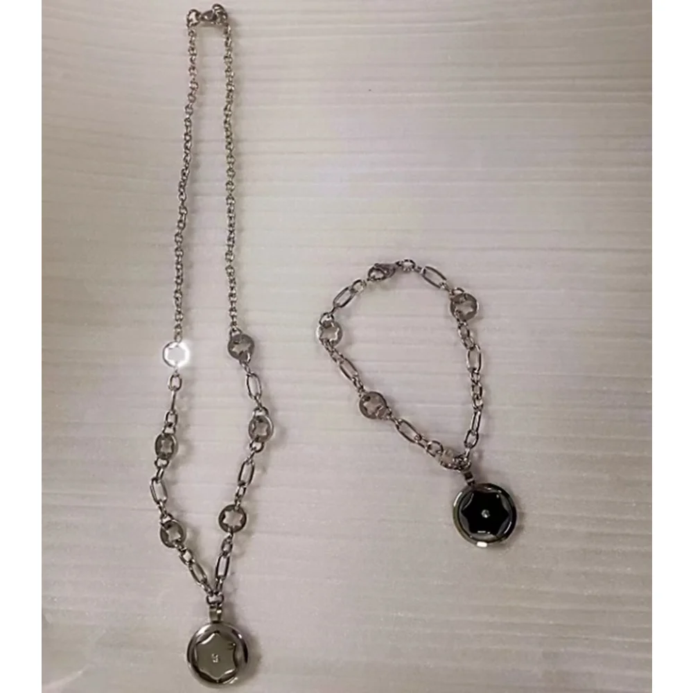 

Promotion Star Pendant Bracelet Necklace Set Jewelry Chains