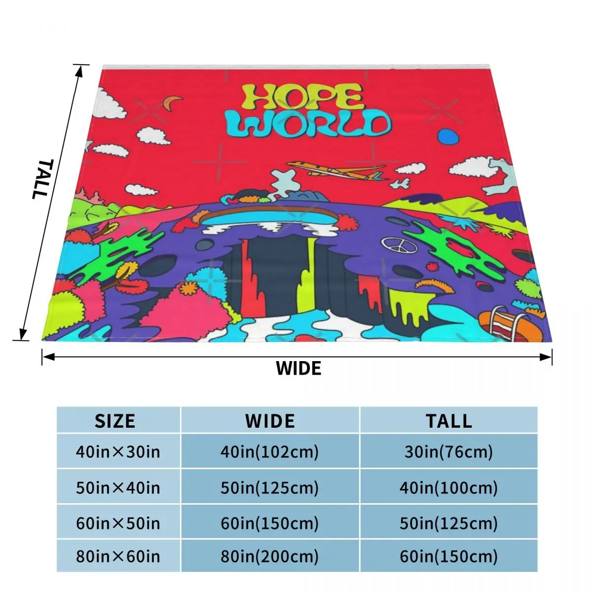 J-Hope World альбом искусство плюшевые одеяла для кровати и украшения дома