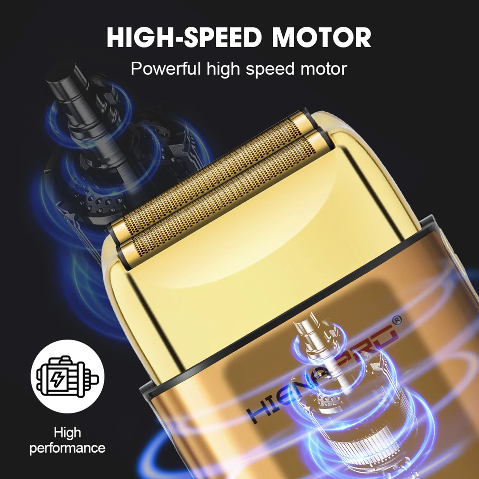 HIENA электробритва для мужчин триммер бороды машинка стрижки волос портативная