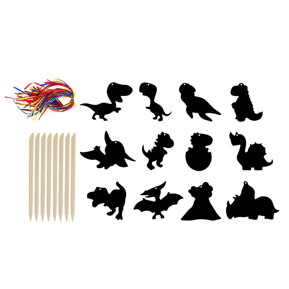 

Scratch Paper Kidscraftblackchildren Toys Party Scratchboard Pad Set Painting Kitsrainbow