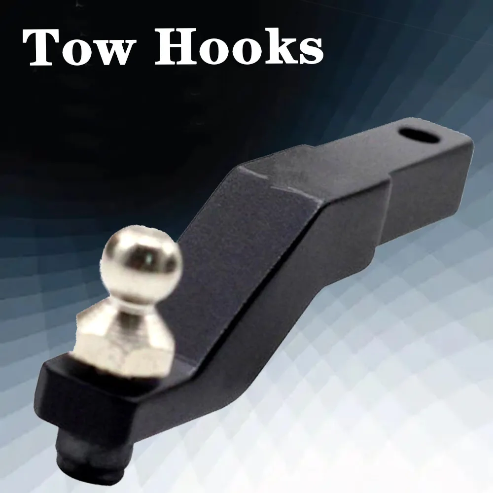 

Металлические задние буксировочные крючки с планкой для металлического прицепа для радиоуправляемого автомобиля