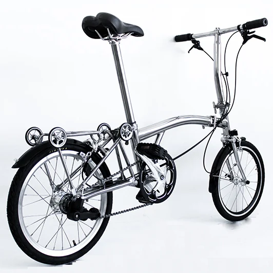 

Superlight bike titanium folding bike16 inch Fold titanium bike