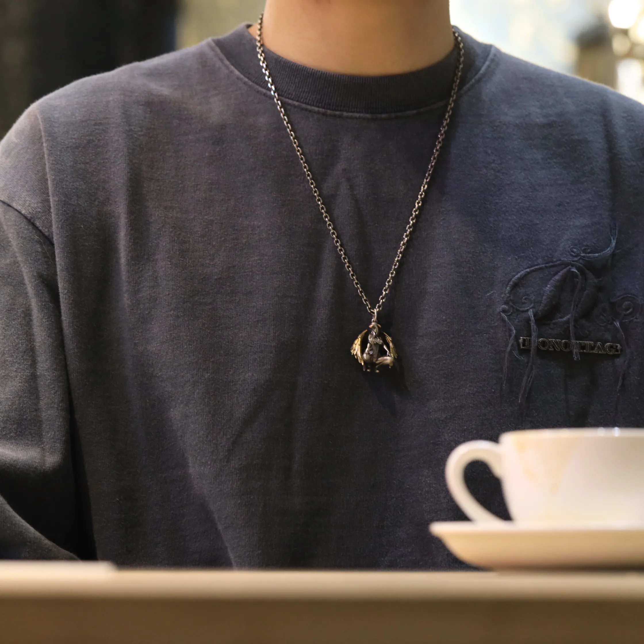 Женское ожерелье с подвеской в виде ангела |