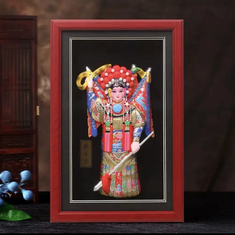 

Фигурки пекинской оперы из керамики