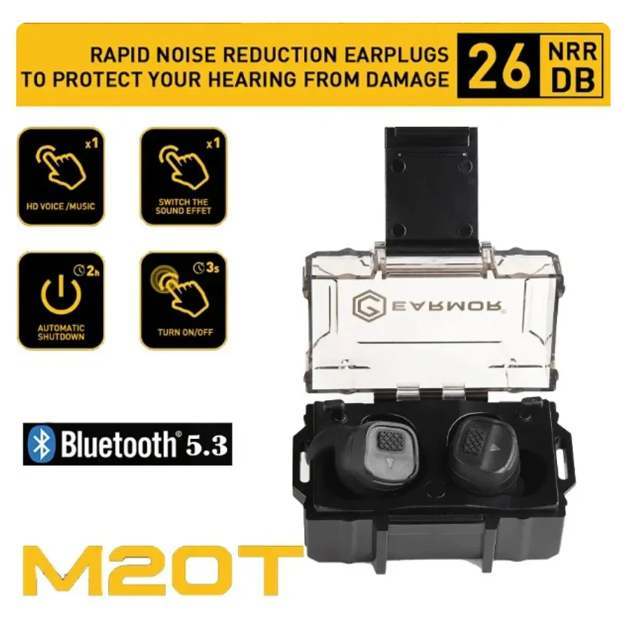 Bluetooth-наушники M20T BT5.3 Ver военная электронная шумоподавление