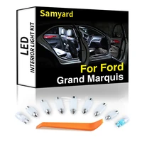 interior led for ford grand marquis 1997 2011 canbus vehicle bulb indoor dome map reading light error free auto lamp kit