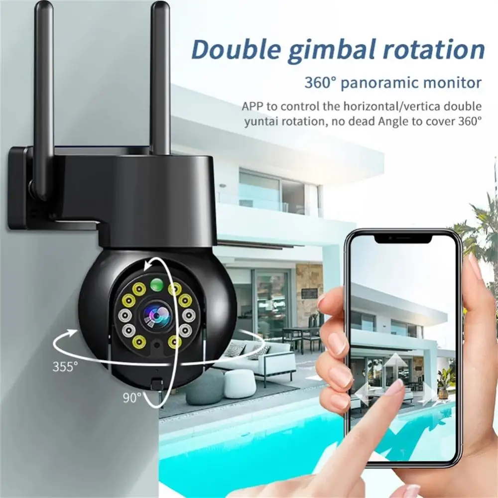

Ip-камера видеонаблюдения с датчиком движения, 1080p, Wi-Fi