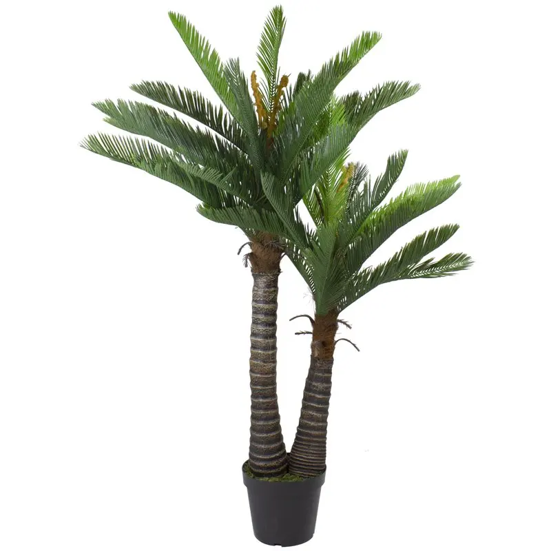 

Potted Two Tone Green Cycas Artificial Floor Plant
