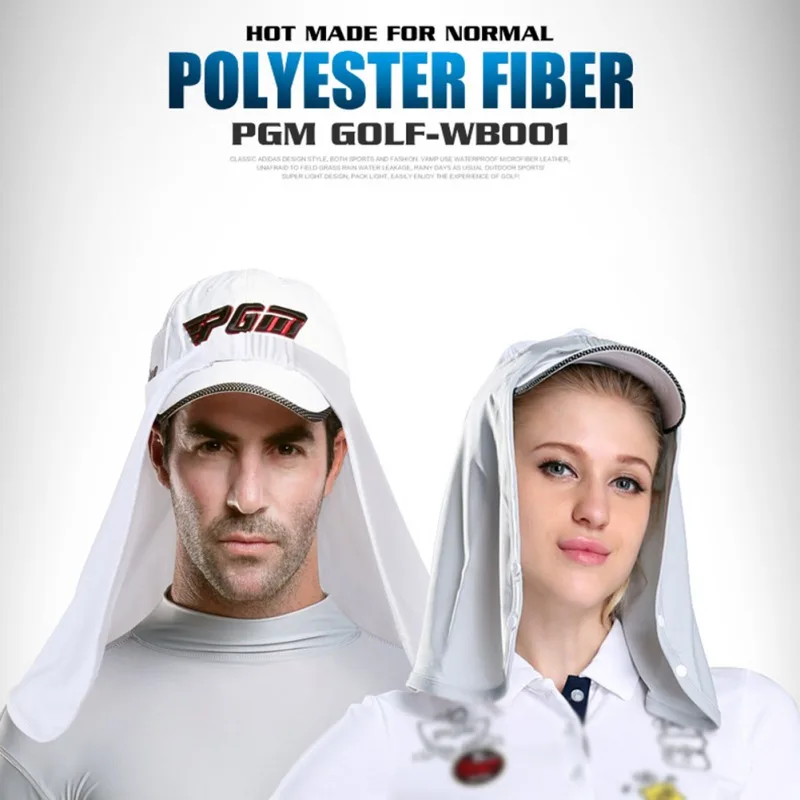 

Summer Sunscreen Golf Ice Silk Mask and Neck Protector Sunscreen Hooded Without Hat For Men And Women Golf Outdoor Sports