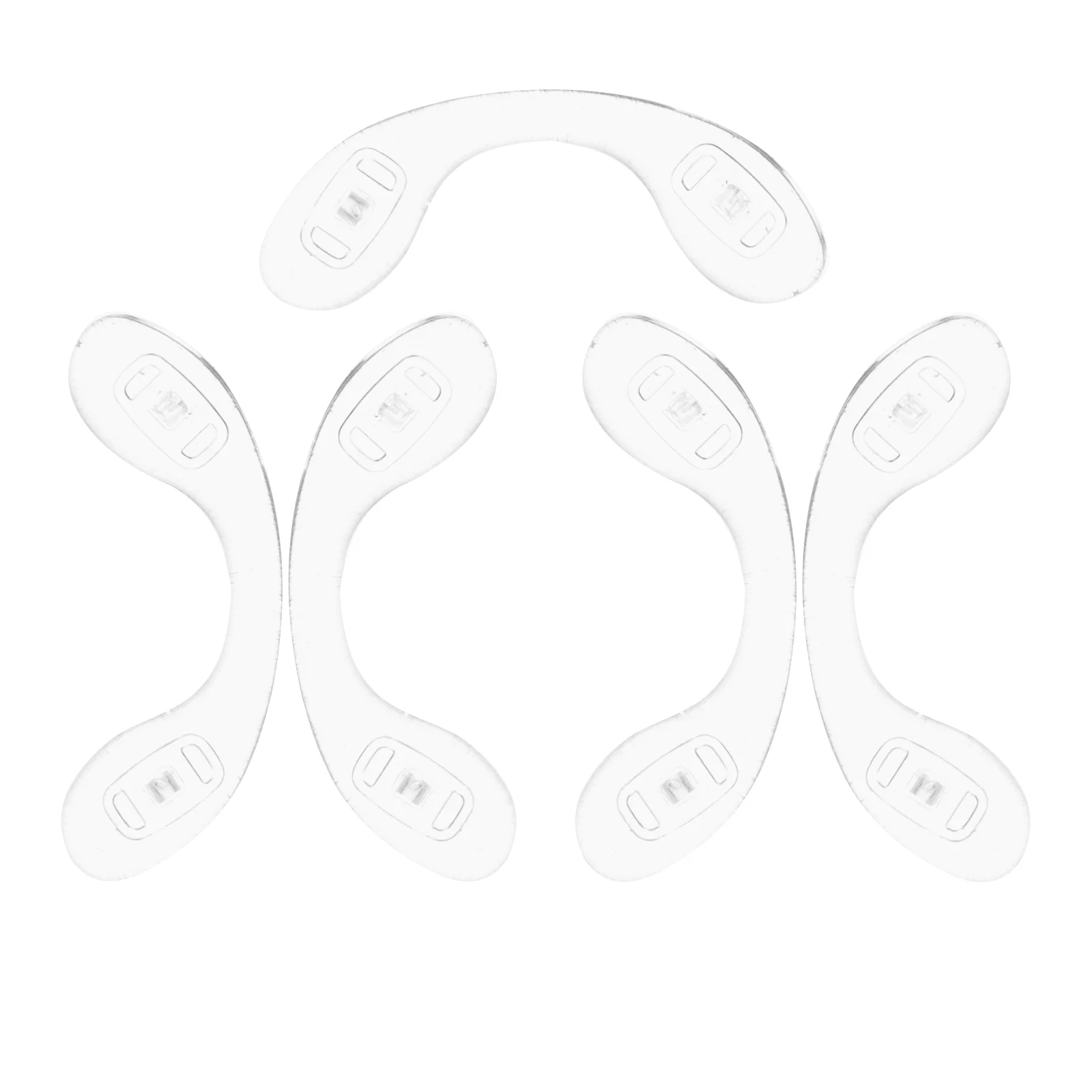 

5 Pcs Shades Glasses Sunglasses Nose Pad Support Eye Nonslip Pads Eyeglasses Supplies Comfortable Child