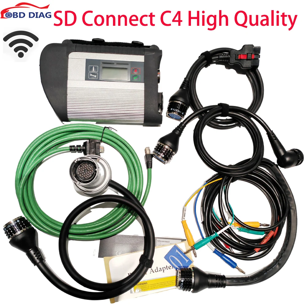 SD Подключение C4 Новый диагностический инструмент для MB bes автомобиль и грузовик 12 В 24 В c4 мультиплексор