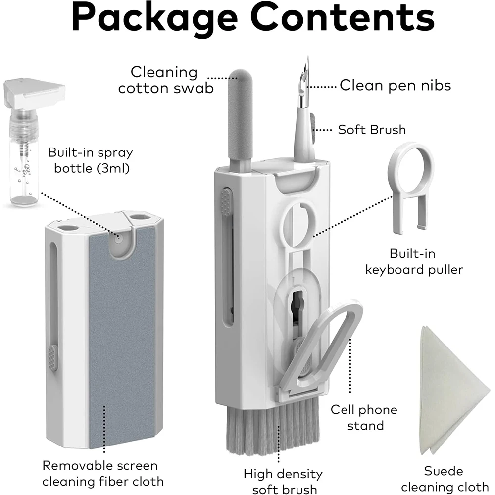 8IN1 набор для чистки мобильного телефона Многофункциональный инструмент