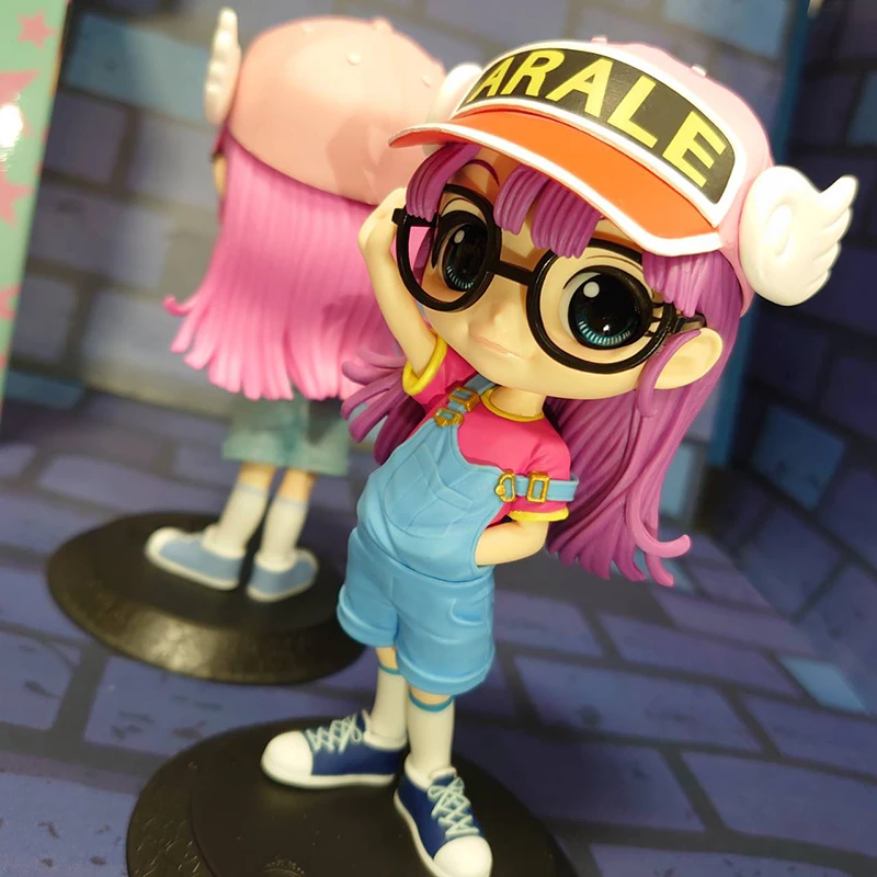 Фото Точечные товары, натуральная аниме-статуя Bandai, Qposket Arale, Dragon Ball, Toriyama Akira, модель куклы, периферийные устройства, коллекционные украшения, подарки №1