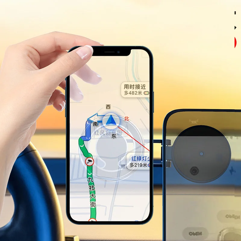 Kimdoole Magnetic Car Phone Holder Telephone Cellphone Support Stand for Iphone Xiaomi Samsung Smartphone Accessories In Car