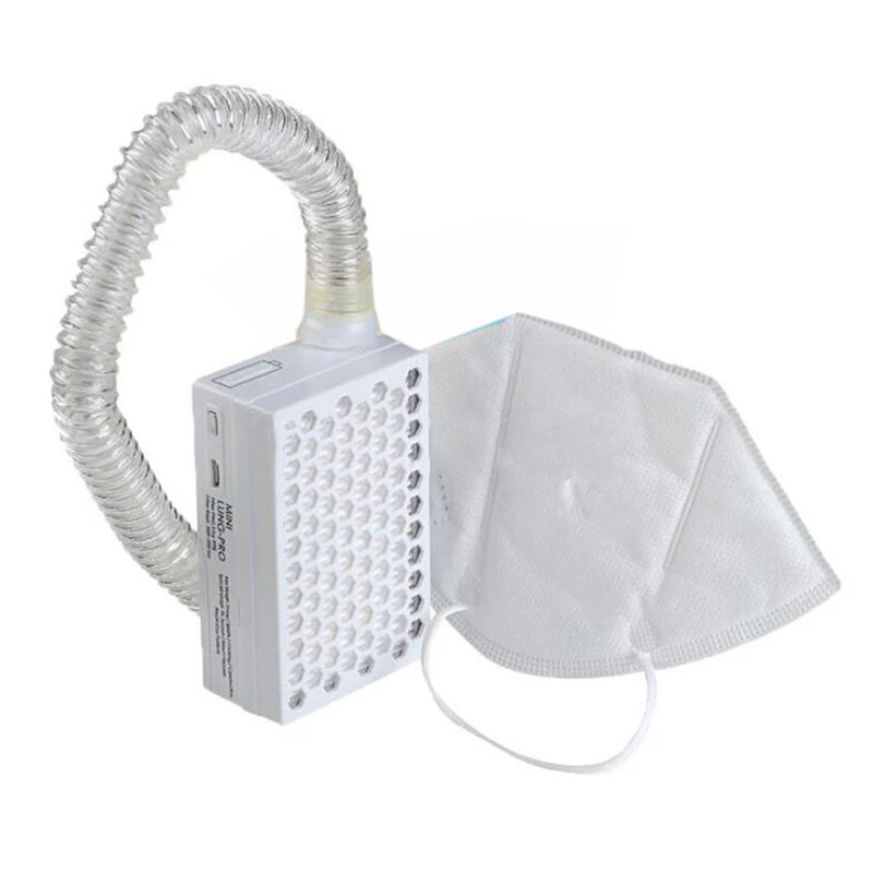 

Airpro Electrical Purifying Respirator With Reusable Masks Anti-Fog And Dust-Proof Portable Air Purifier USB Port Masks