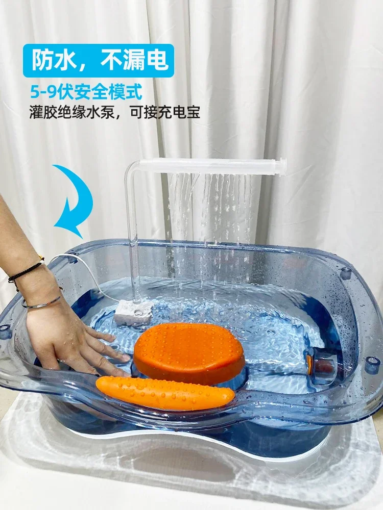 Прикутая к постели пузырьковая головка Божественное устройство Циркуляционная