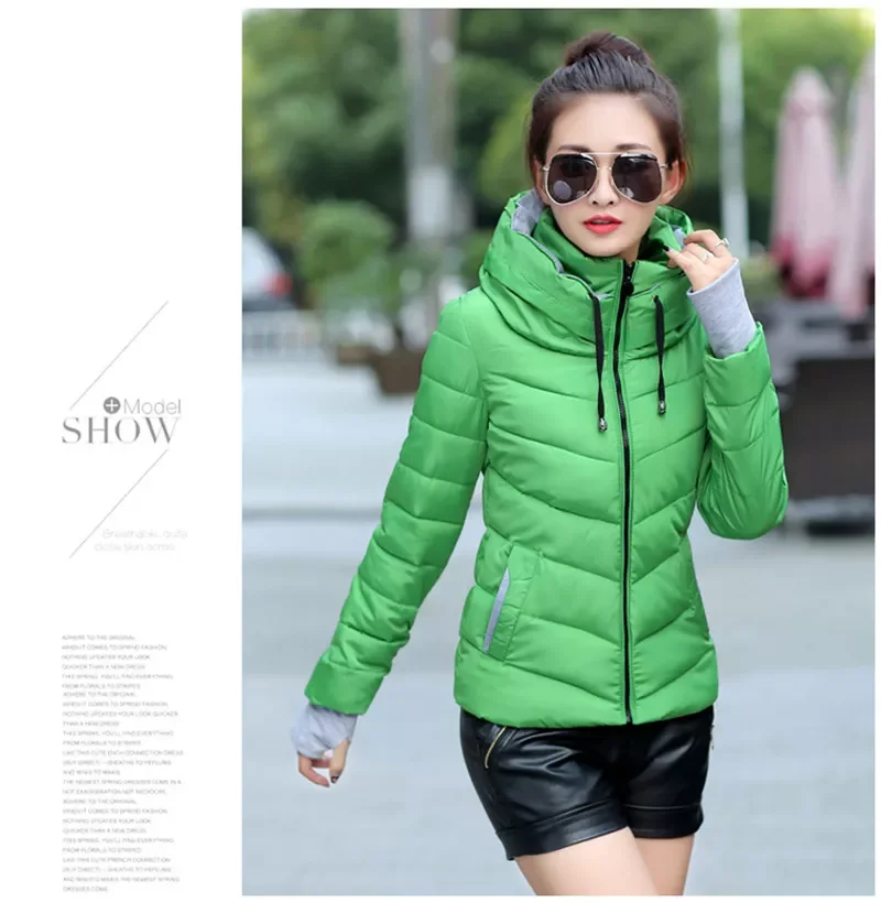 New2022 plus size 2016 Korean long sleeve warm light down padded winter jacket women parkas for women winter coat women ZY1142