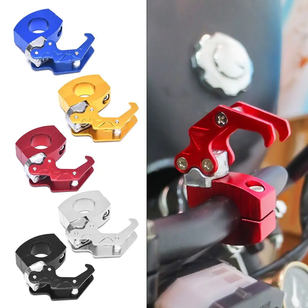 

Bicycle Motorcycle Scooter Refitting Parts E-Bike Front Hanger Storage Holder Claw Hanging Hook Helmet Bags Luggage