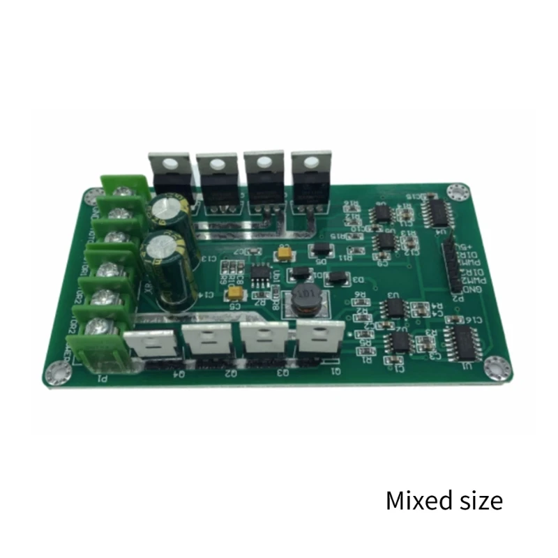 H-мост DCMOSFET IRF3205 3-36 В 10 А Плата драйвера двигателя постоянного тока