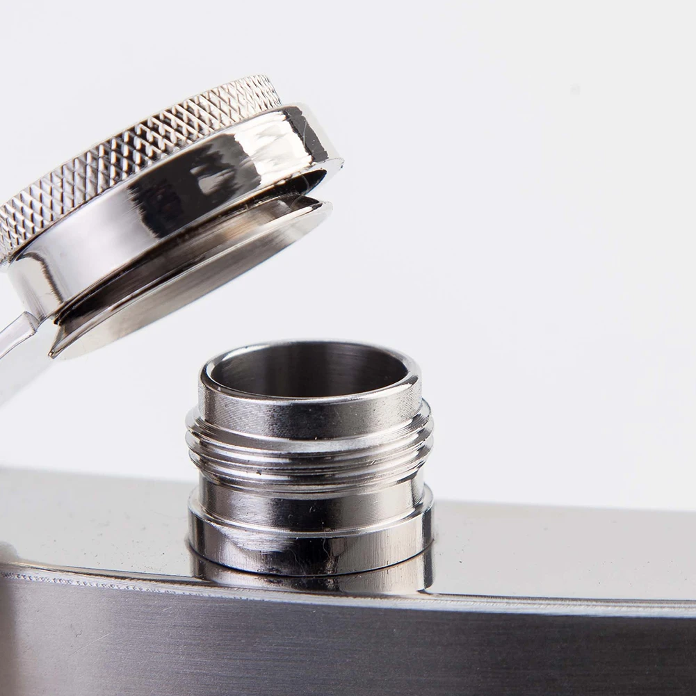 Карманная бутылка для виски из нержавеющей стали 6-12 унций