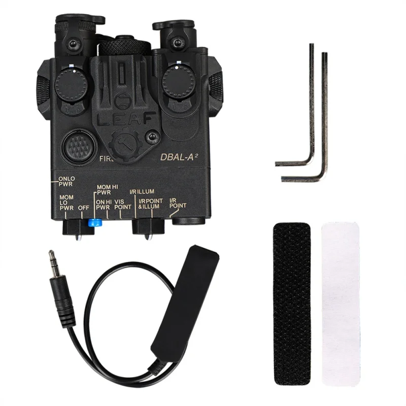 

Тактический фонарик для охоты с двойным лучом, лазерный ИК и зеленый лазерный фонарь, белая фотовспышка, нейлоновая версия