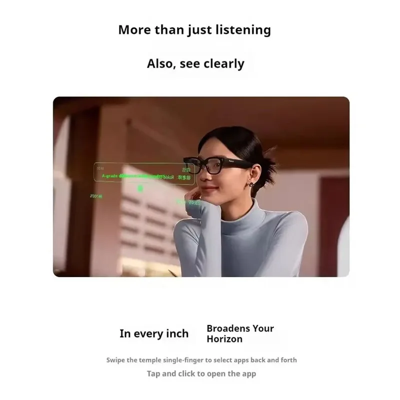 Фото Очки Rokid Leqi AR Smart Glasses 12MP Advanced Camera AI Assistant 49g for Daily Vlog All-Scenario №5