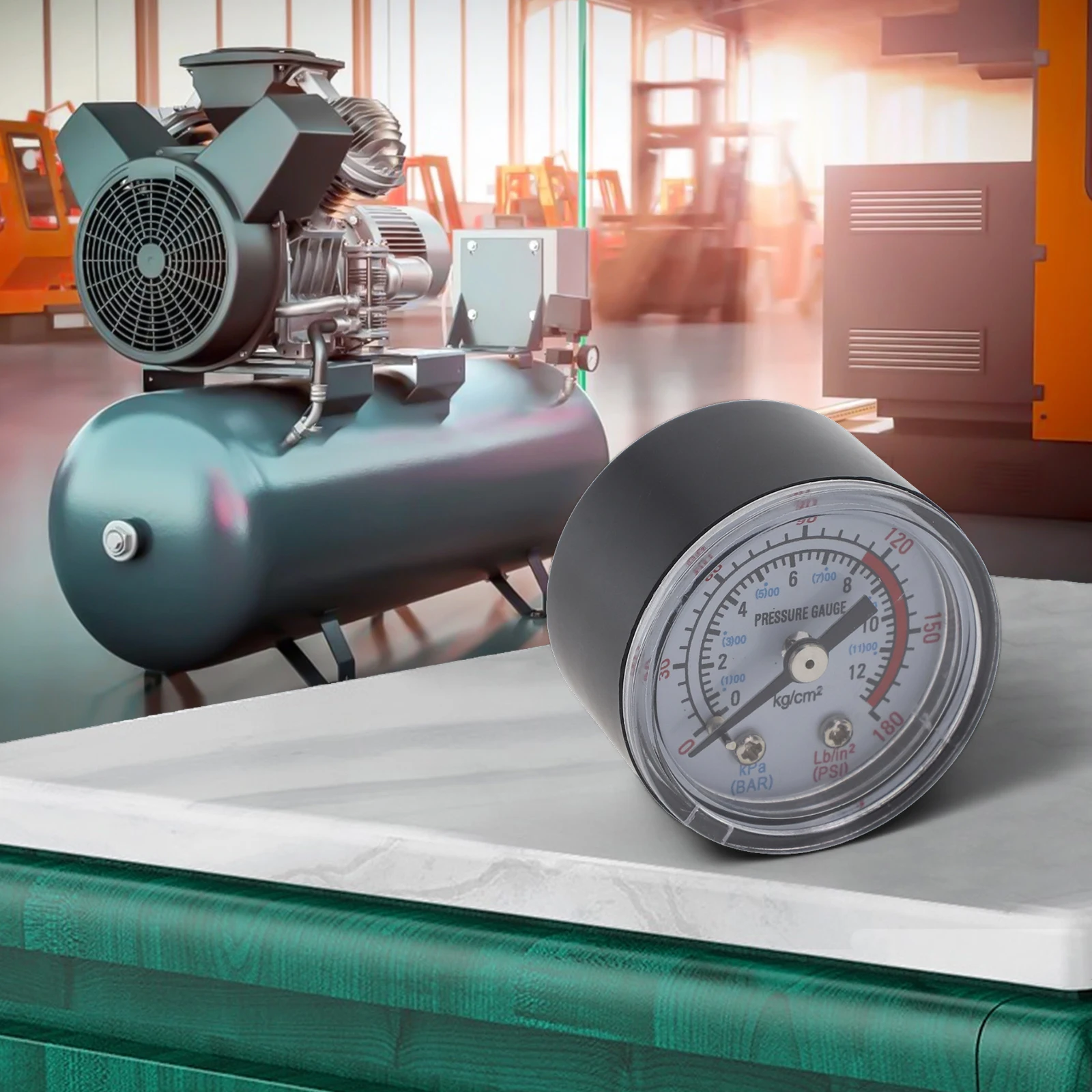 Измеритель давления для воды и жидкостей Y40 Y50 0-psi манометр воздушного