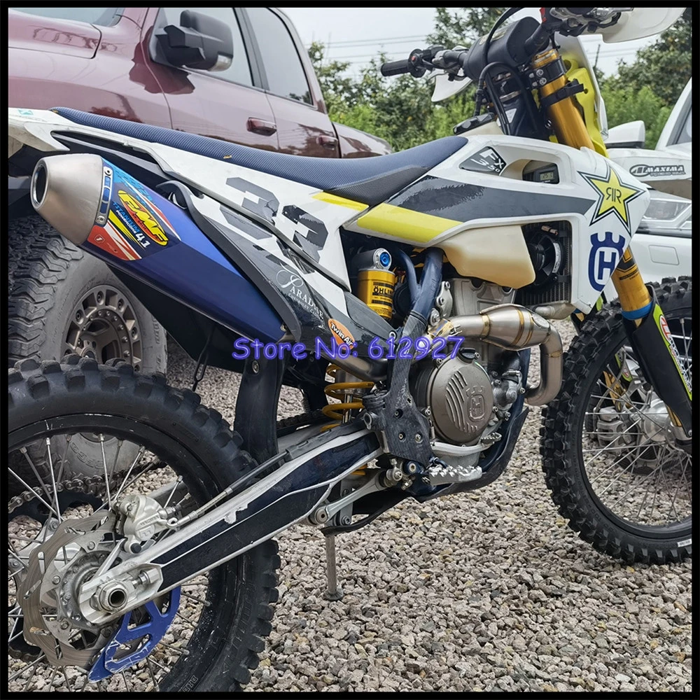 Титановый сплав для KTM 250 350 450 SXF 2019-2023 Husqvarna FX выхлопная система мотоцикла