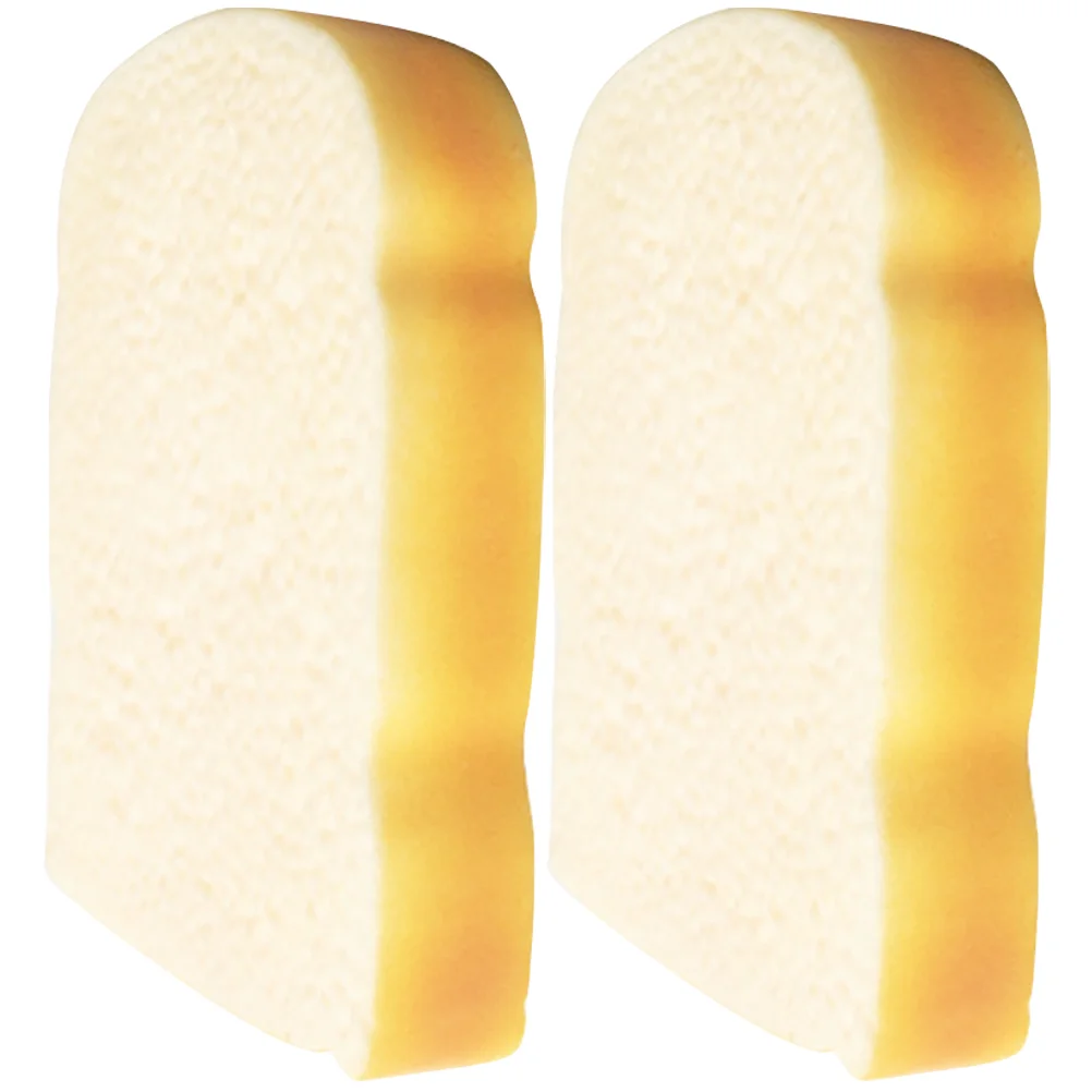 

Squeeze Toast Toy Decorative Model Showcase Prop Vivid Simulation Food Realistic Fake