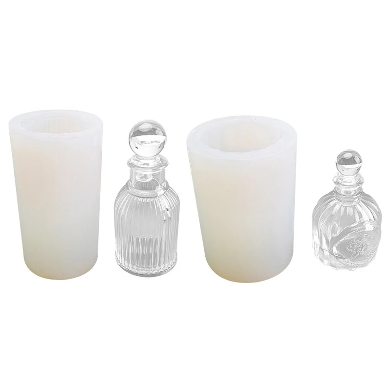 

Small Bottle Silicone Mold Candle Soap DIY Handicraft Supplies