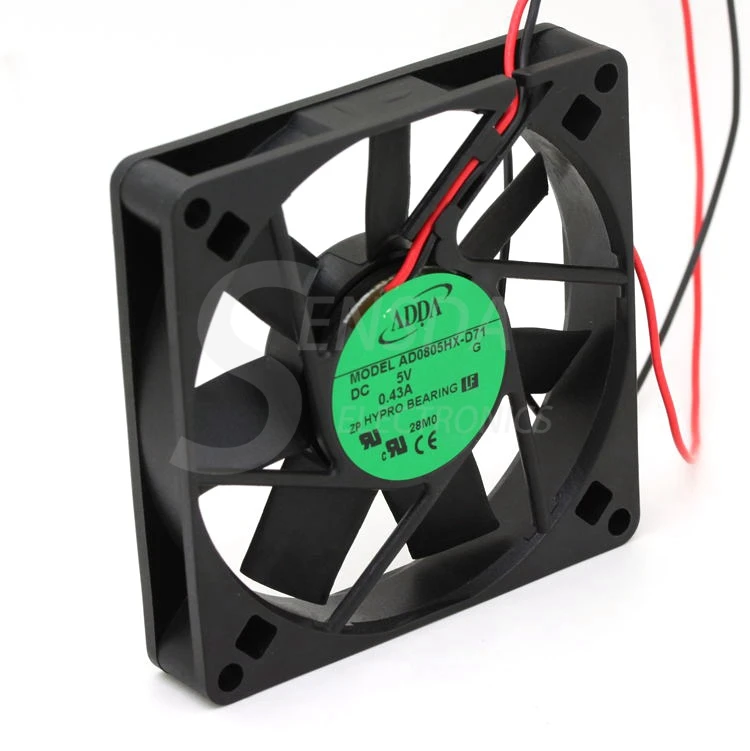 Для ADDA AD0805HX-D71 8 см 8015 дюйма 80 мм DC 5 В инвертор сервера чехол для компьютера тихий