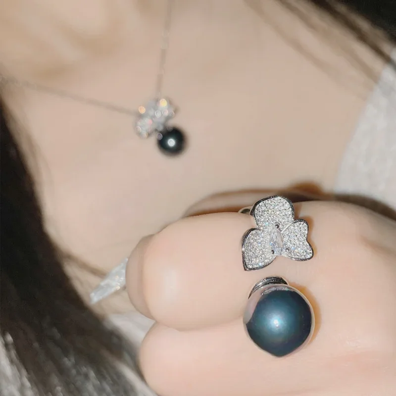 Высокое качество роскошный MDLFES Moissan Diamond Style винтажный новый темно-каштановый