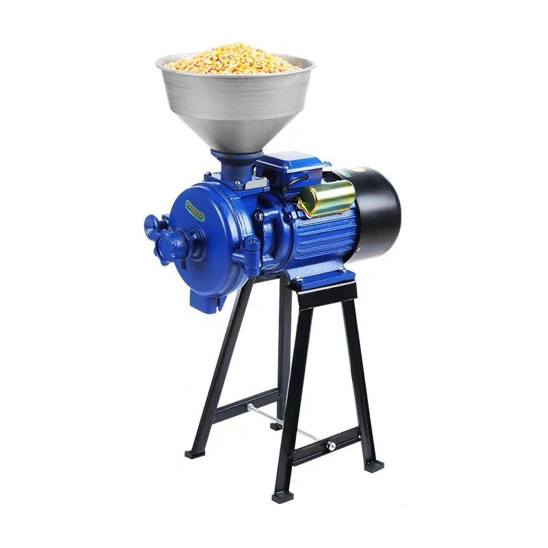 

Household Corn Grinder 220v Grinding Feed Wet and Dry Small-scale Universal Grain Superfine Mill with Aluminum / Plastic Funnel