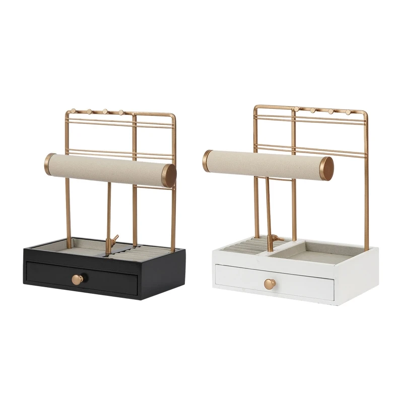

Earring Organizer Stand Earring Display Rack Jewelry Holder for Hanging Earring T Bar Display Stand for Home Store Use N0HE