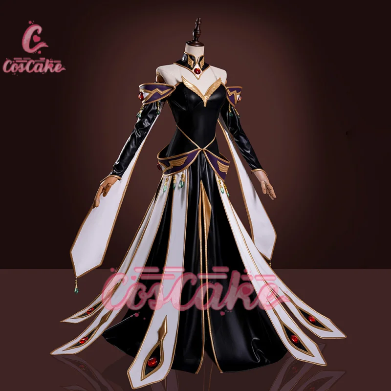 Аниме CODE GEASS Lelouch of The Rebellion C.C.CC Queen Косплей Костюм Униформа Вечернее Платье Женский