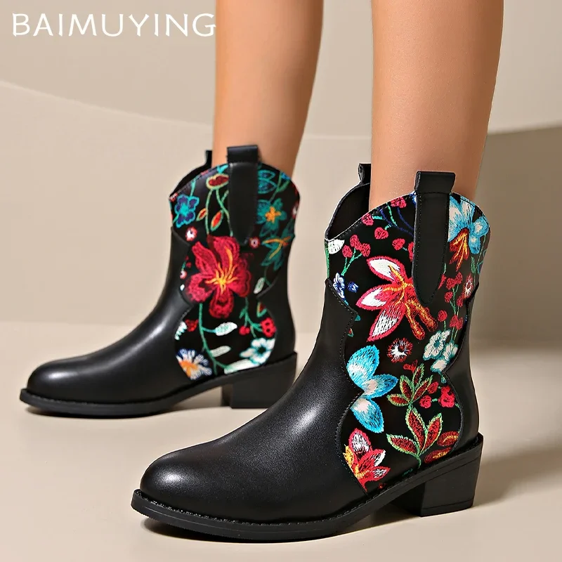 Женские кожаные ботильоны с принтом дизайнерские полусапожки острым носком на