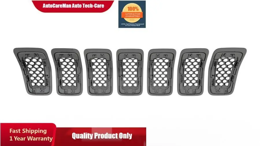 

Для Jeep Cherokee 2019 ~ 2021 черная сетка Honeycomb 6AZ88DX8AB 6AZ88XS9AB