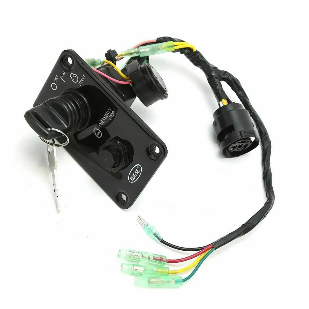 

Vertical Control Switch Panel Part 12V 704-82570-08-00 Black High Quality