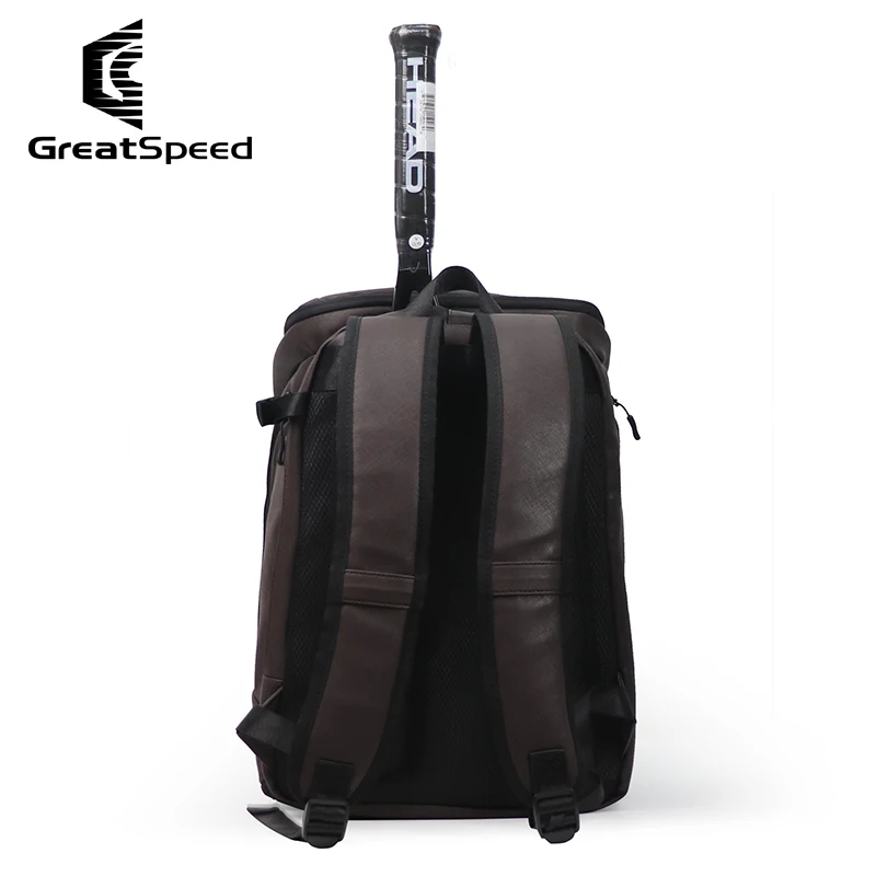 Greatspeed Tennis Racket Backpack Large Capacity with Shoe Compoment Tennis Badminton Bag Travel Business Backpack