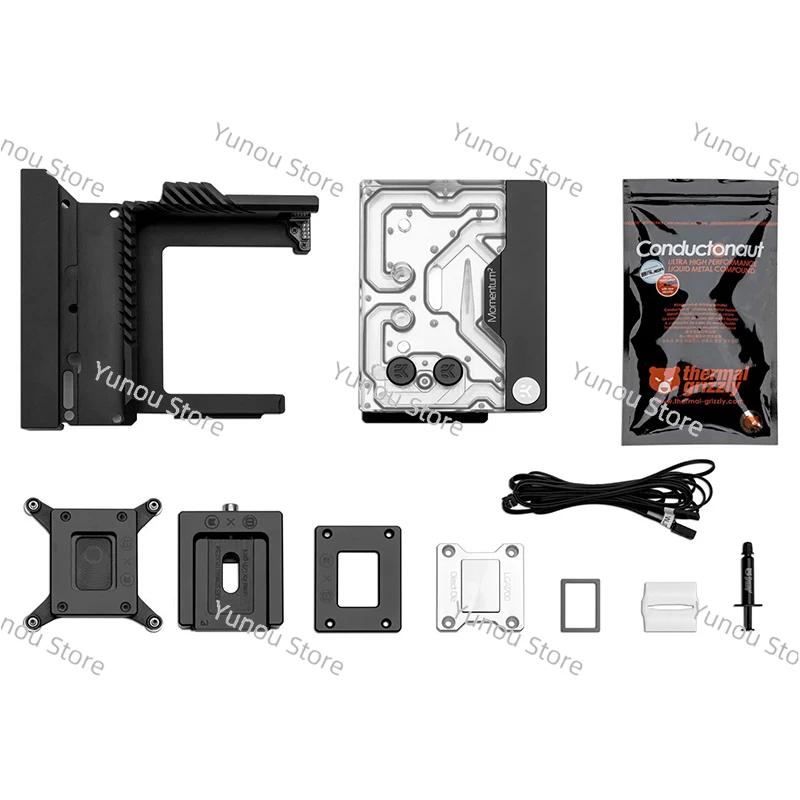 EK-Quantum ASUS Maximus Z790Extreme с мониторингом M.2 охлаждающая материнская плата встроенная