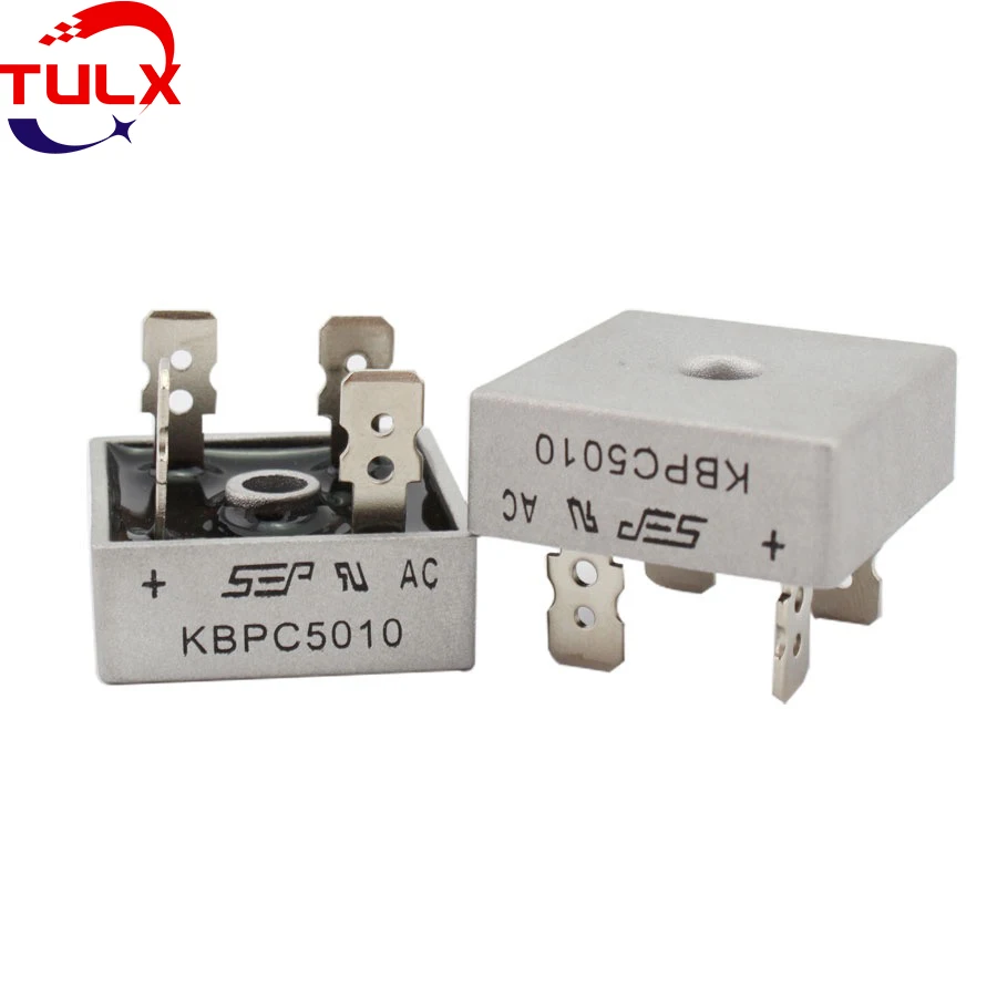 

2PCS KBPC5010 Diode bridge rectifiers diodes 50A 1000V KBPC 5010 power rectifier diode electronic components