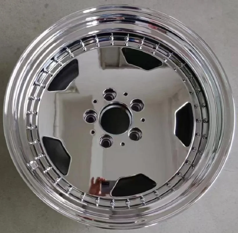 

Vacuum Chrome 17 Inch 17x8.0 17x9.5 5x112 Car Accessories Alloy Wheel Rims Fit For Mercedes Benz