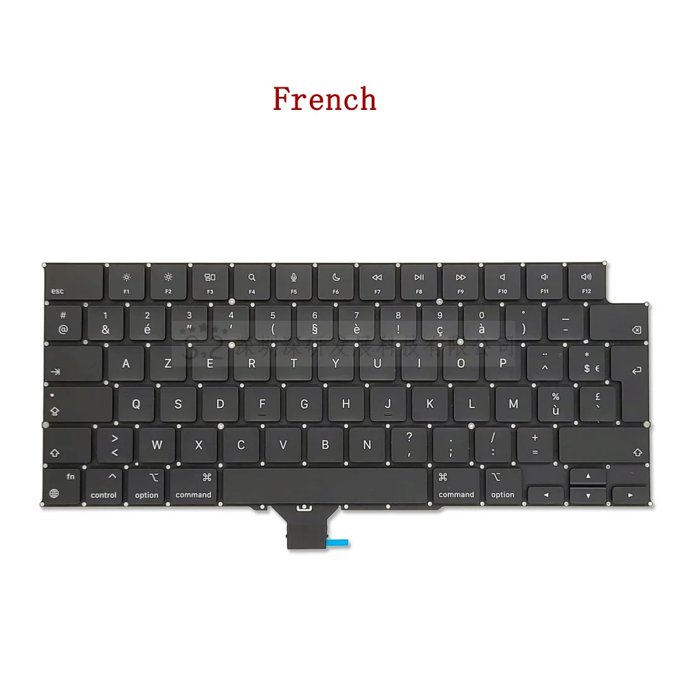 Новинка клавиатура A2442 A2485 Macbook Pro 14 &quot16&quot M1 Pro/Max US UK Французский Немецкий