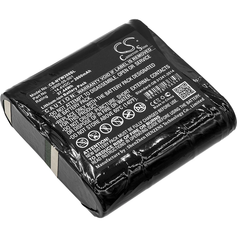 

CS 2600mAh / 37.44Wh battery for Noyes W2003M 3900-05-001
