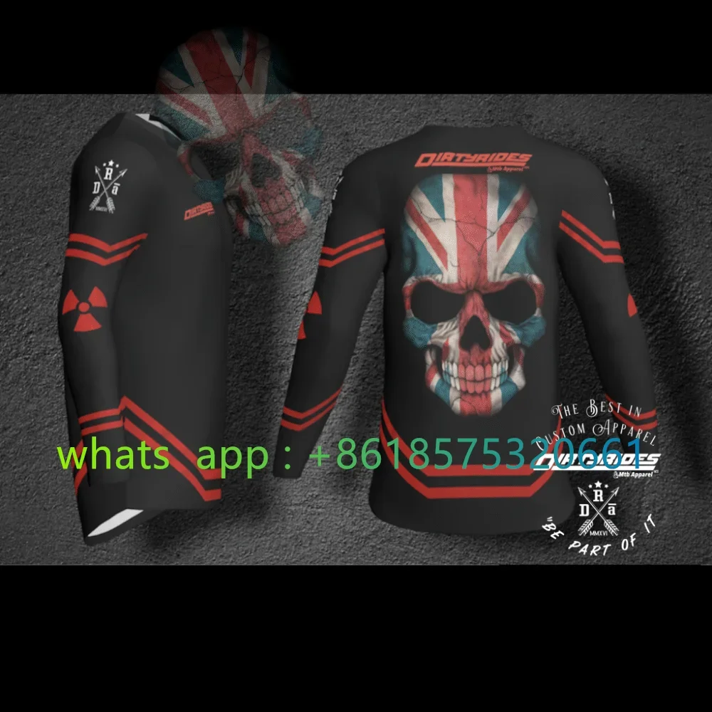 Комплекты для горного велосипеда Dirtyrides летняя гоночная одежда отдыха Джерси